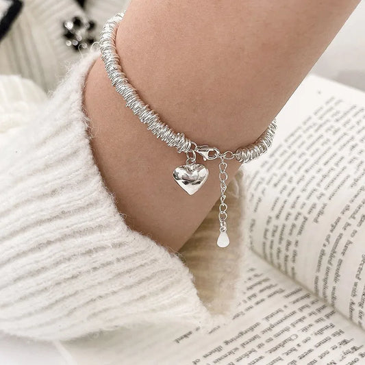 Silver Mist Heart Karkötő