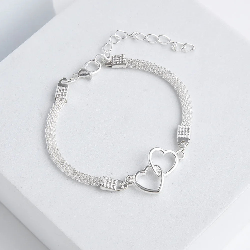 Infinity Loop Heart Karkötő
