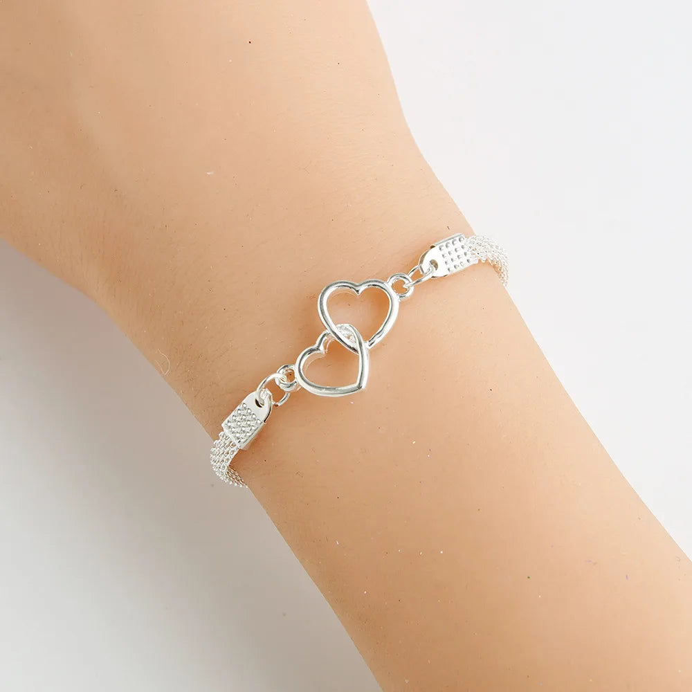 Infinity Loop Heart Karkötő